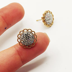 Boucles d'oreilles Soleil Fashion Cristaux
