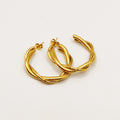 Boucles d'oreilles Torsades Luxe