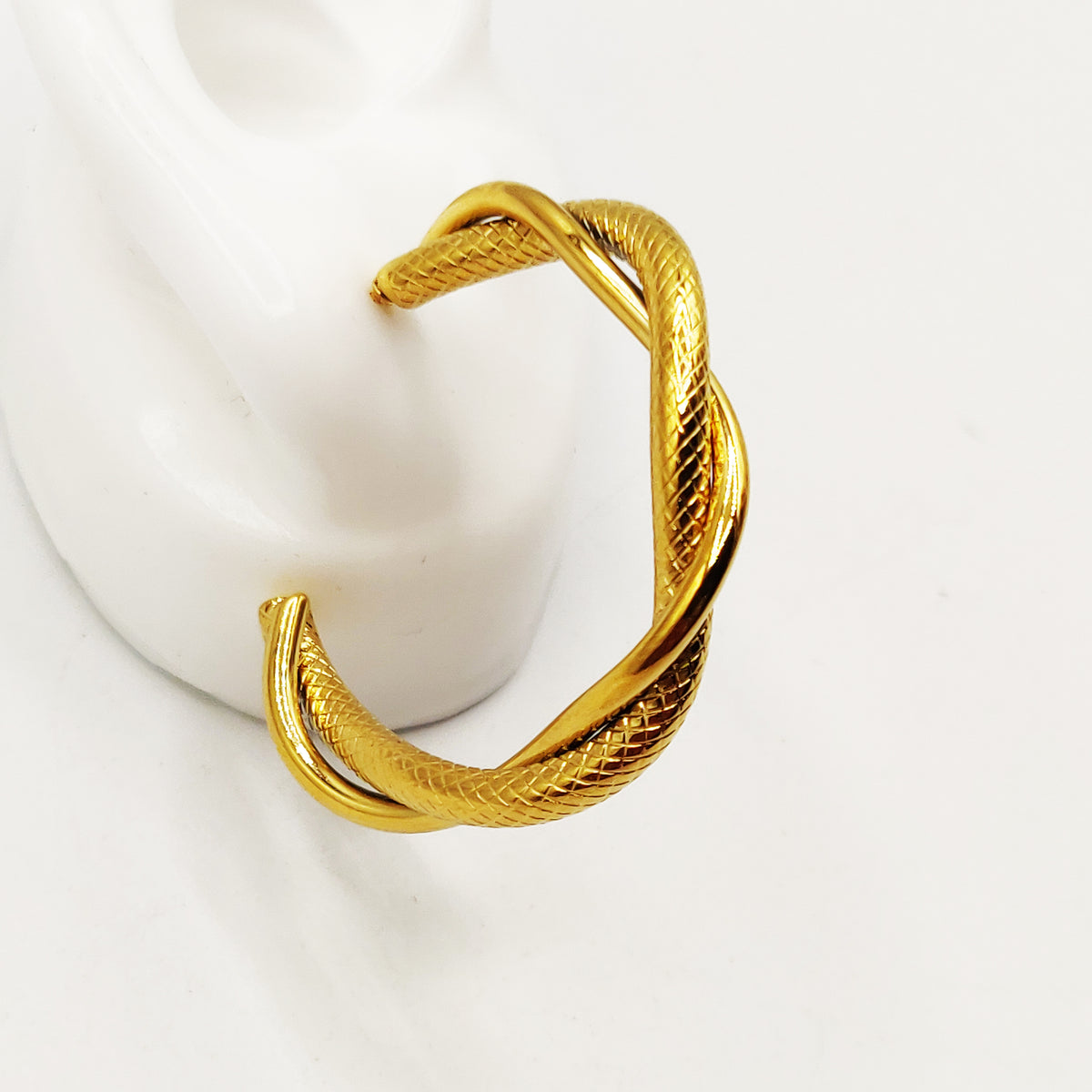 Boucles d'oreilles Torsades Luxe