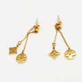 Boucles d'oreilles Trèfles et Étoiles Luxe