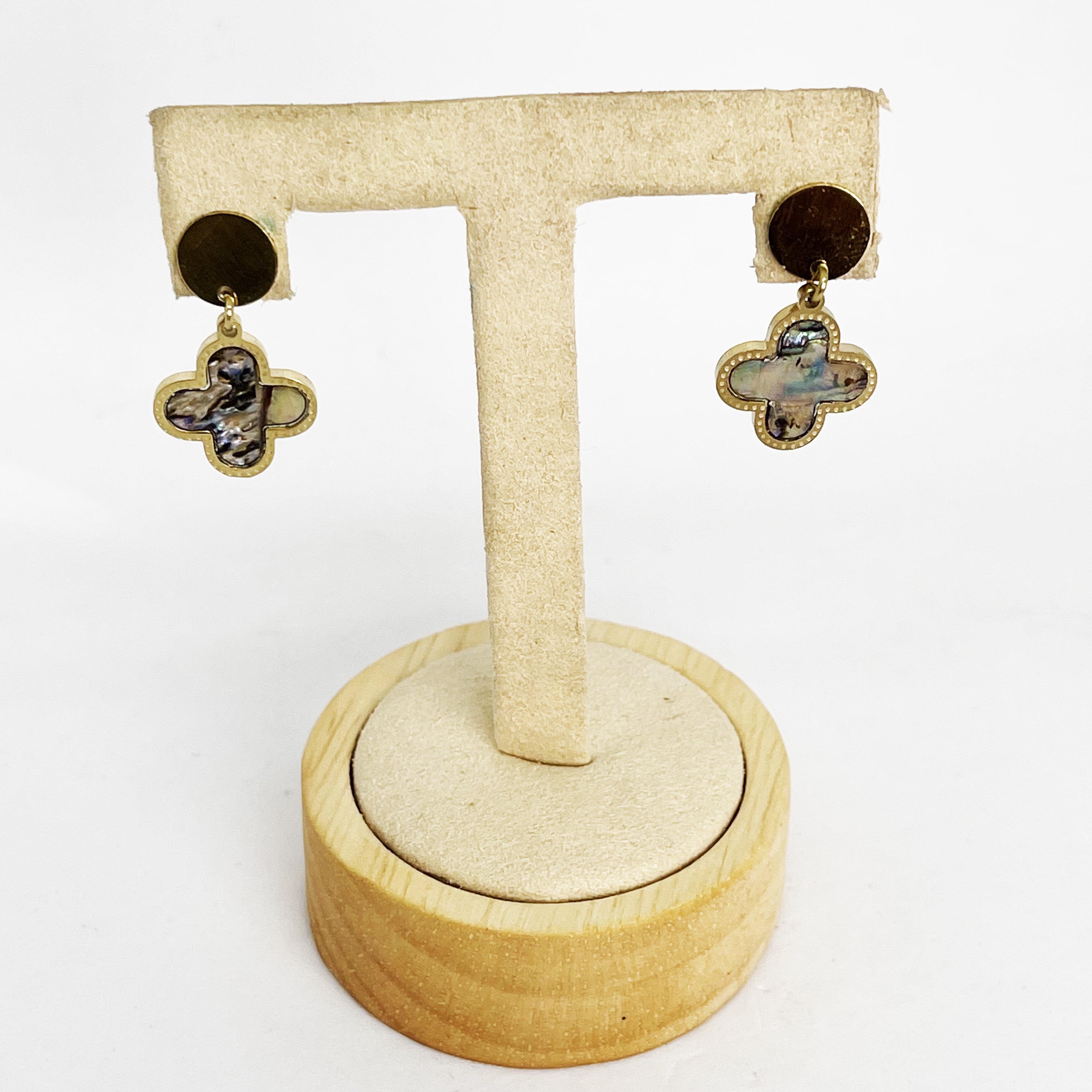 Boucles d'oreilles Trèfles Multicolores