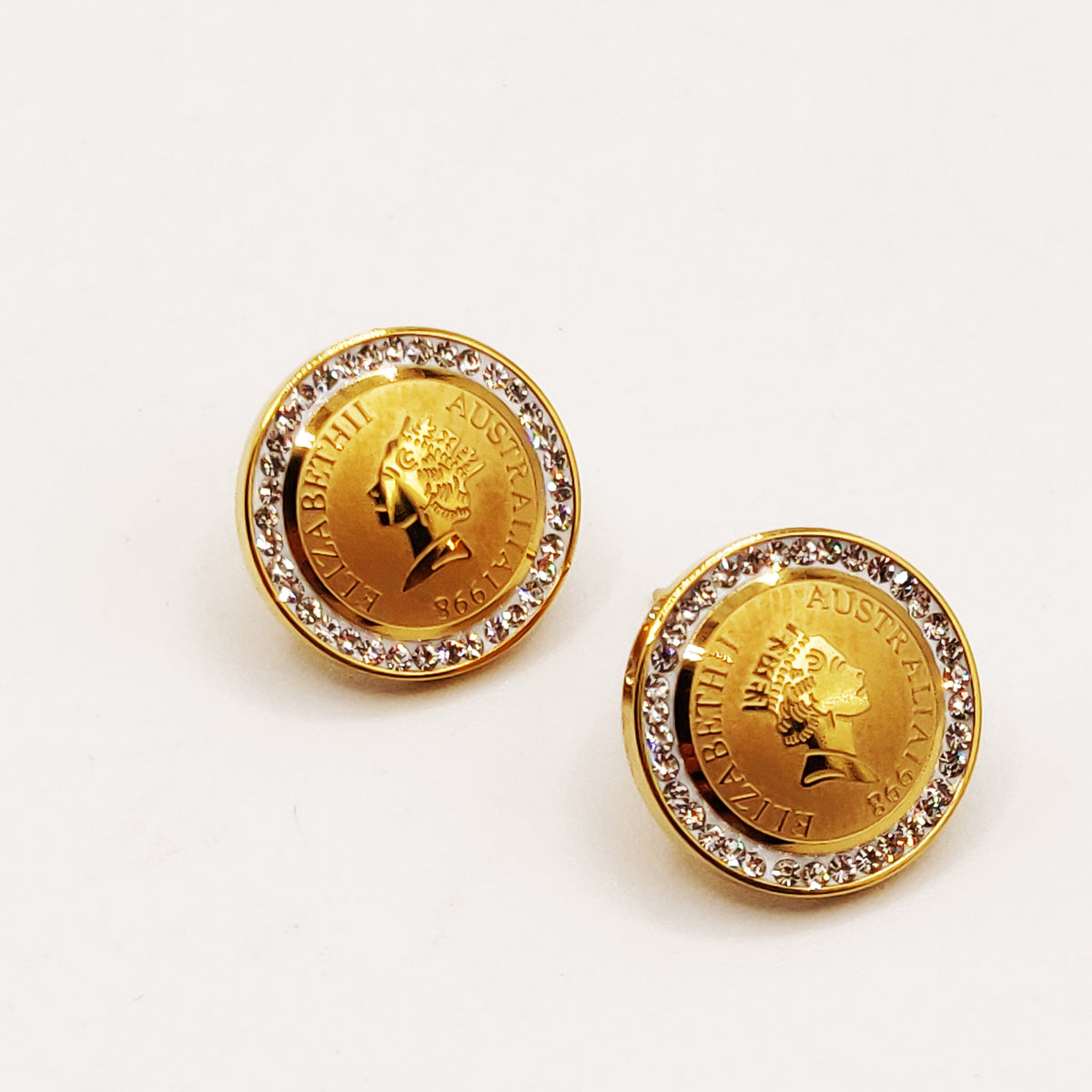 Boucles d'oreilles Tresse Louise Elizabeth Luxe