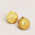 Boucles d'oreilles Tresse Multi Louise Coq Luxe