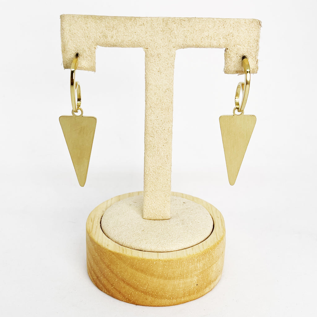 Boucles d'oreilles Triangle Luxe