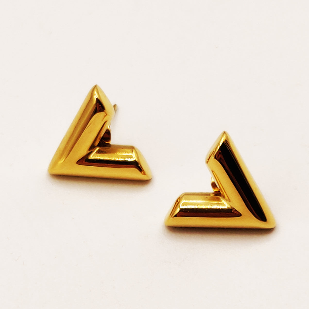 Boucles d'oreilles V Épaisses