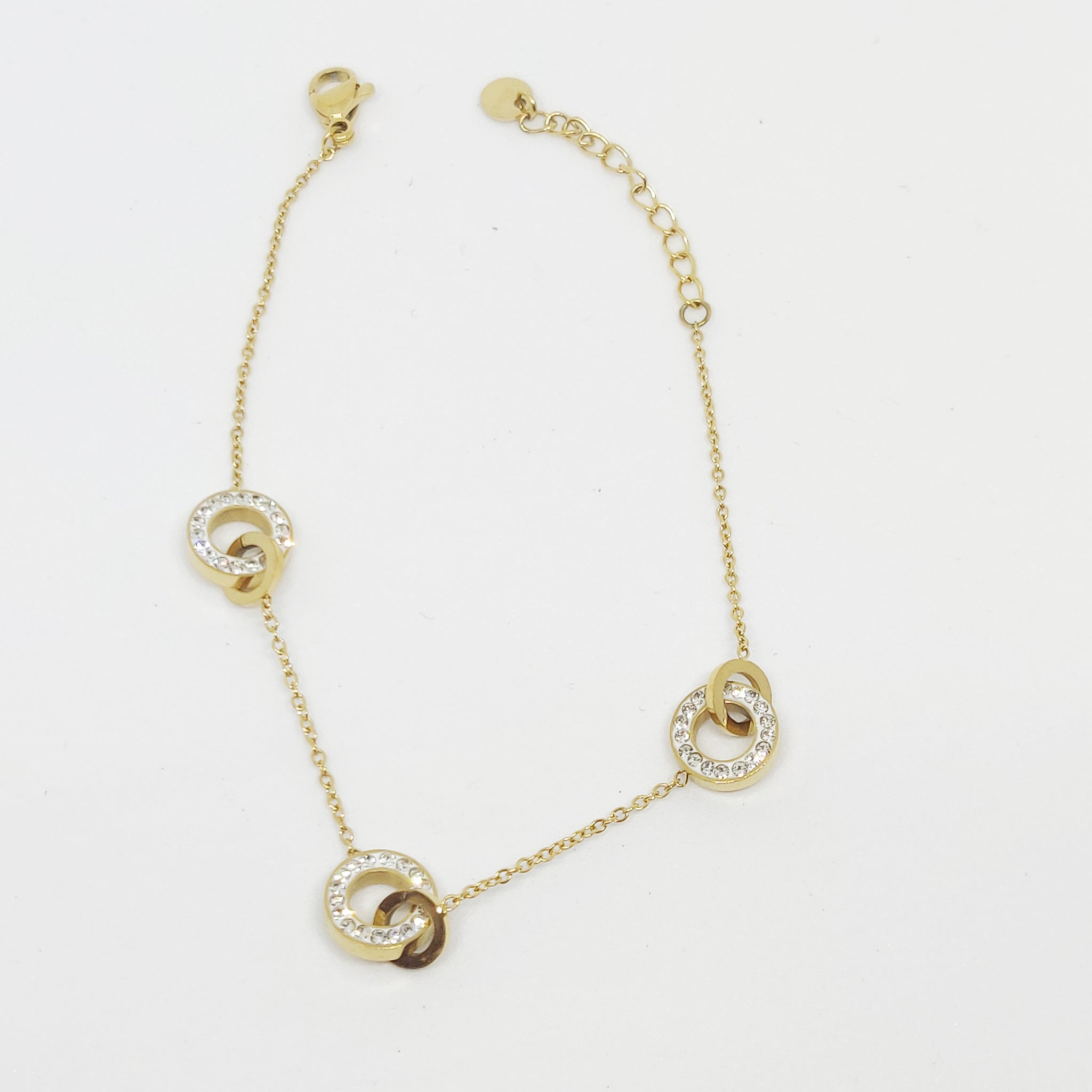 Bracelet 3 Cercles Cristaux