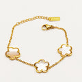 Bracelet 3 Marguerites Blanches