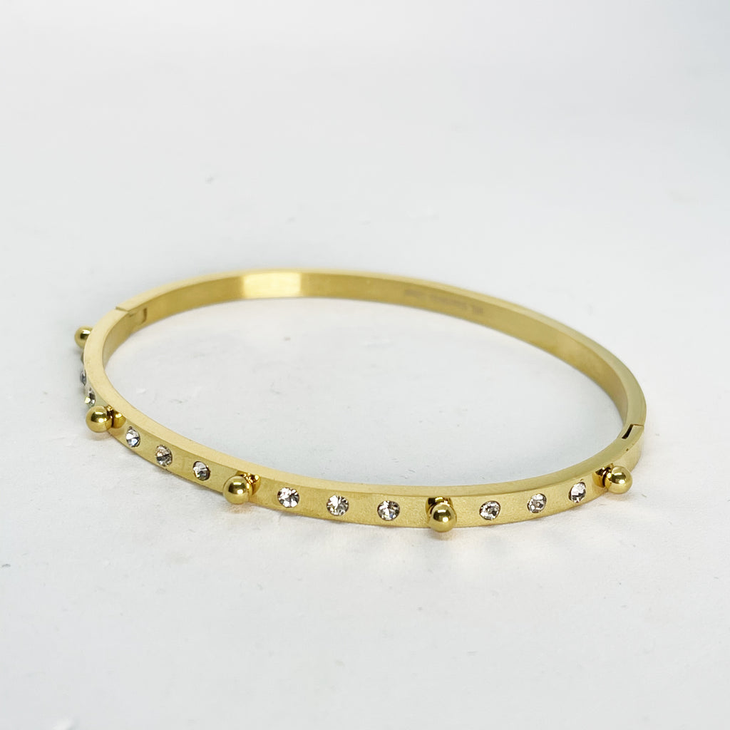 Bracelet Boules et Cristaux