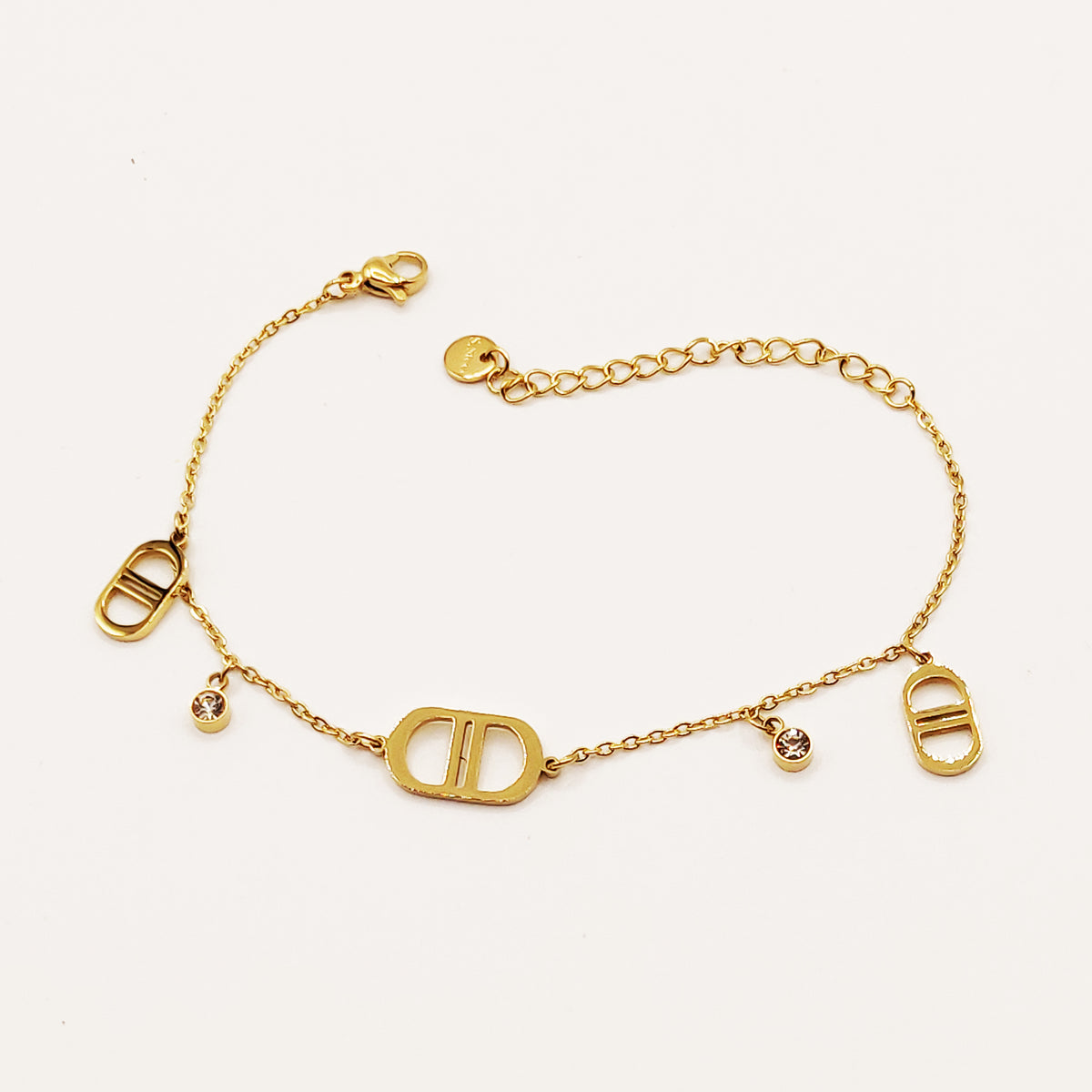 Bracelet CD Cristaux Luxe