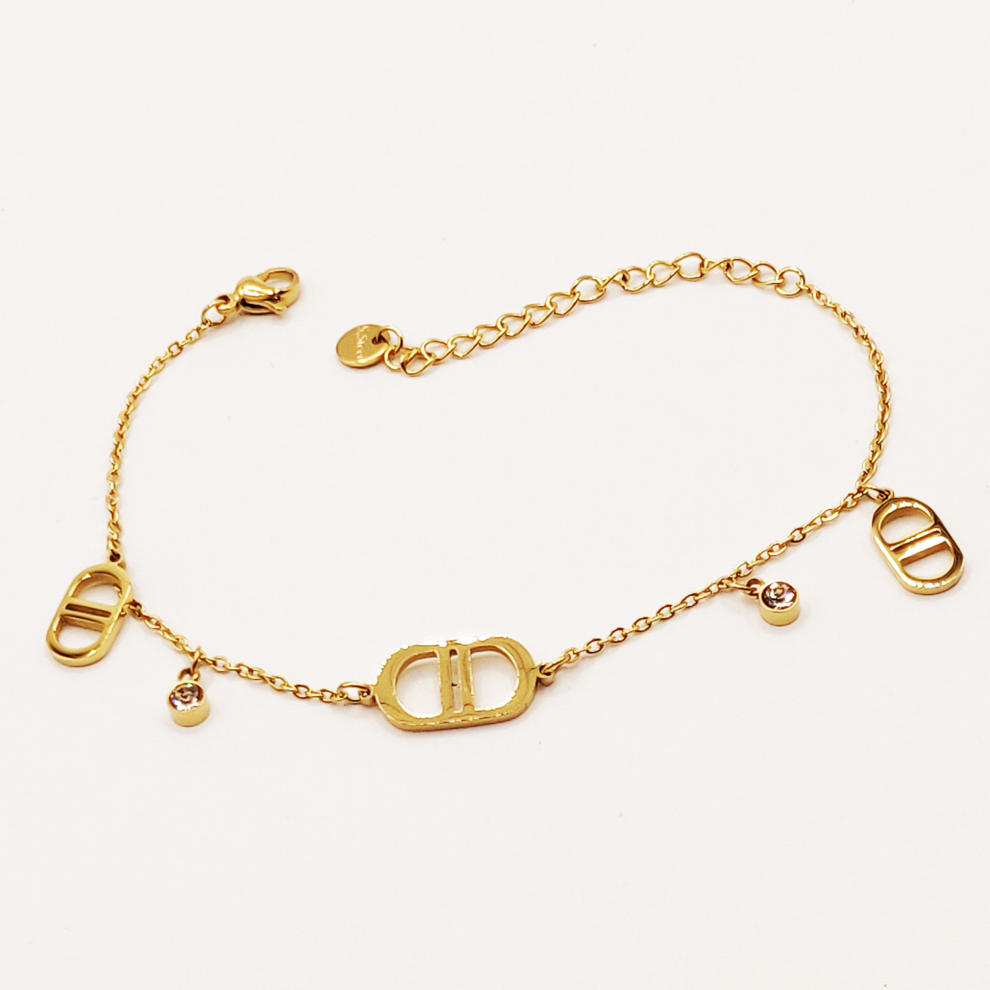 Bracelet CD Cristaux Luxe