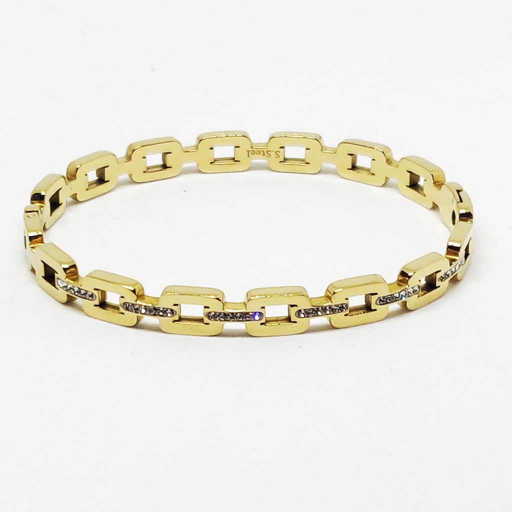Bracelet Chaîne Carrée Luxe
