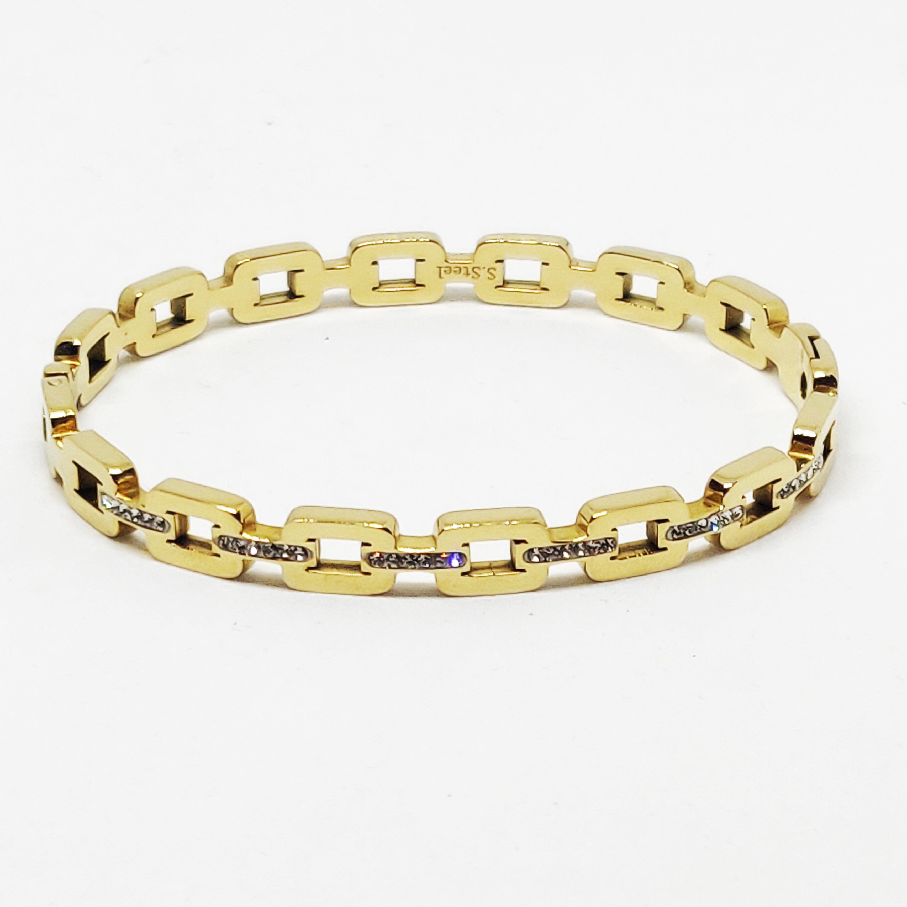 Bracelet Chaîne Carrée Luxe