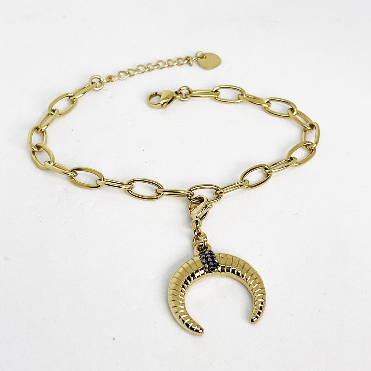 Bracelet Chaîne Croissant de Lune