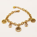 Bracelet Chaîne Eden et Gouttes Cristaux Luxe