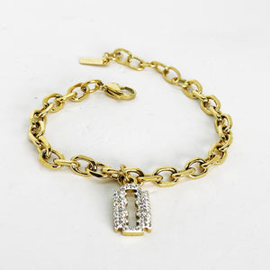 Bracelet Chaîne Lame De Rasoir Luxe