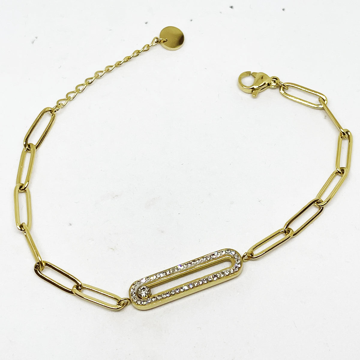 Bracelet Chaîne Mexicain Cristaux