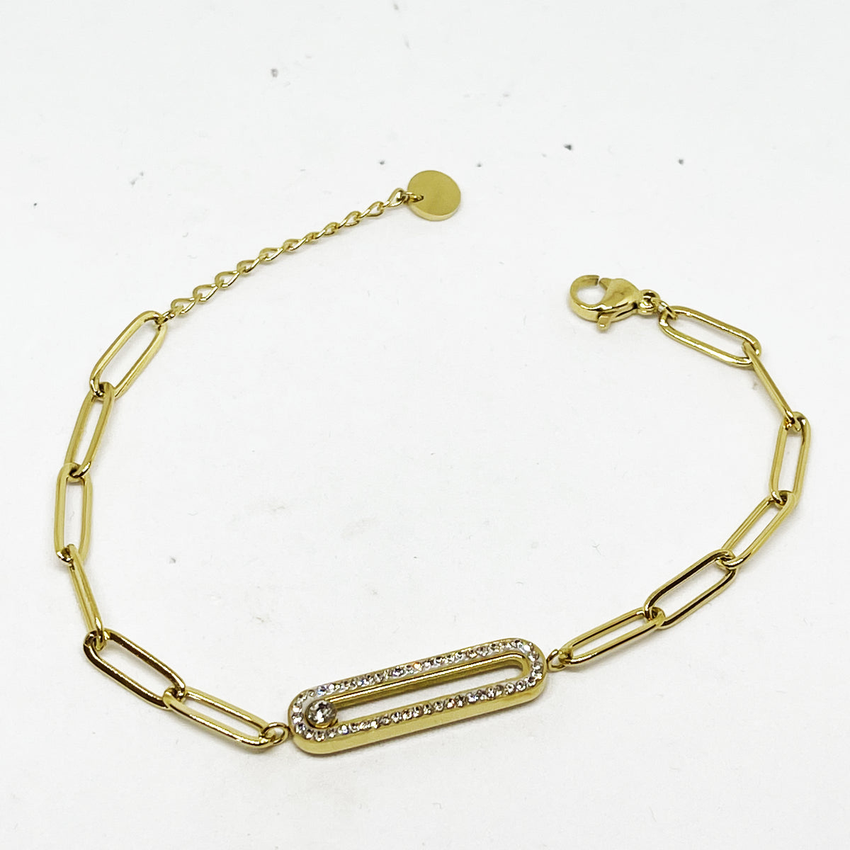 Bracelet Chaîne Mexicain Cristaux