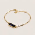 Bracelet Chaîne Saphir Luxe