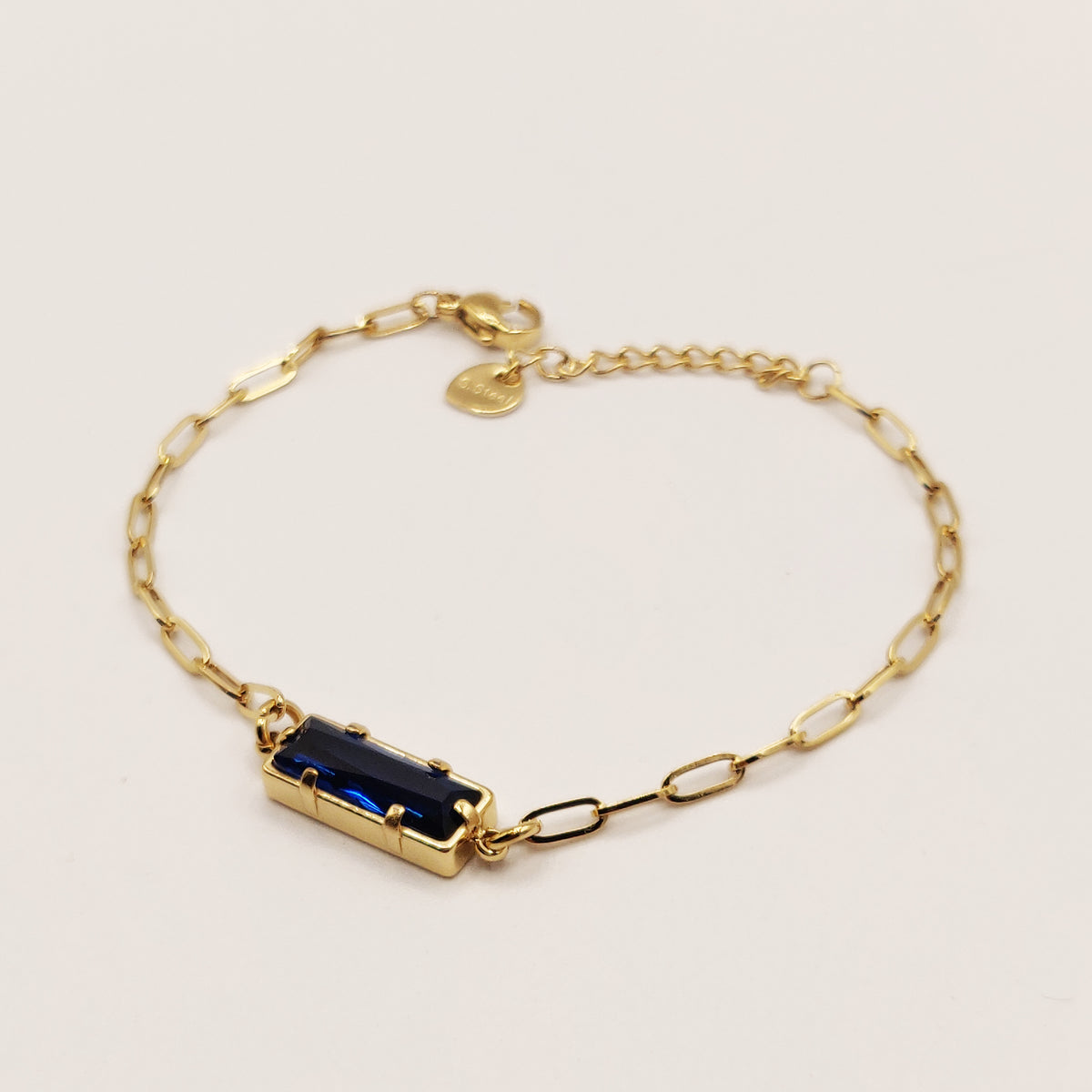 Bracelet Chaîne Saphir Luxe