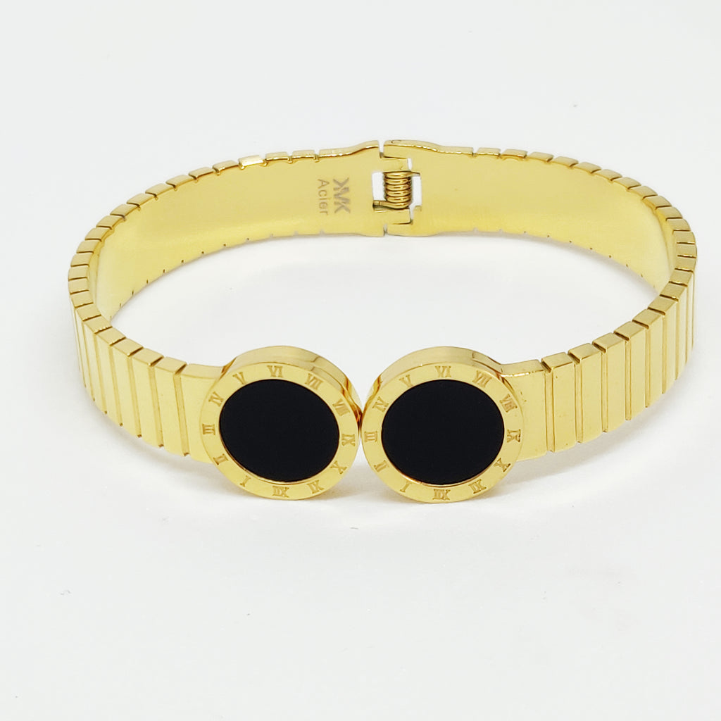 Bracelet Romain Double Cercle