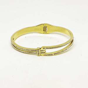 Bracelet Double Lignes Cristaux