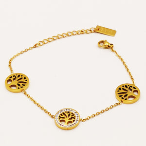 Bracelet Eden 3 Médaillons