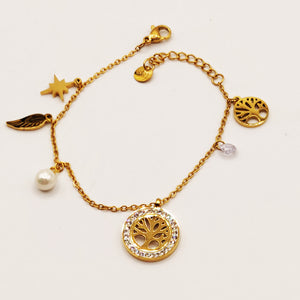 Bracelet Eden Multi Pendentifs Grand