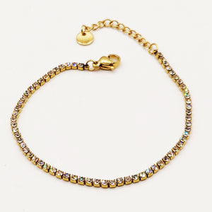 Bracelet Fin Tour Cristaux