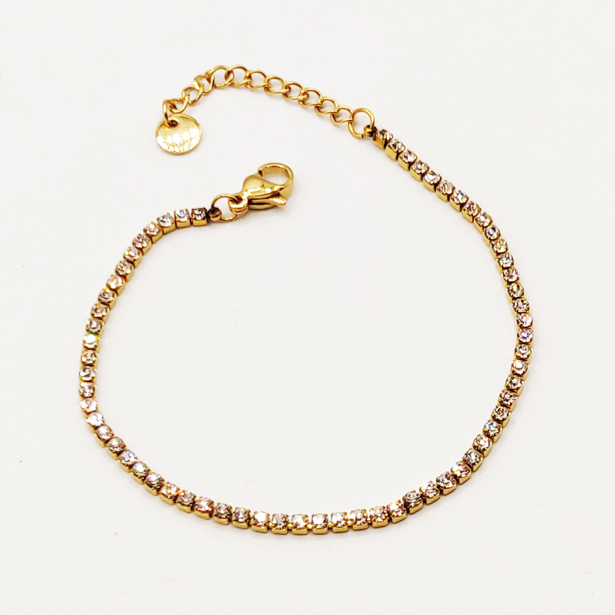 Bracelet Fin Tour Cristaux