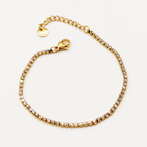 Bracelet Fin Tour Cristaux