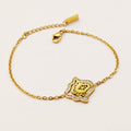 Bracelet Grande Main de Fatma Cristaux Chic Luxe