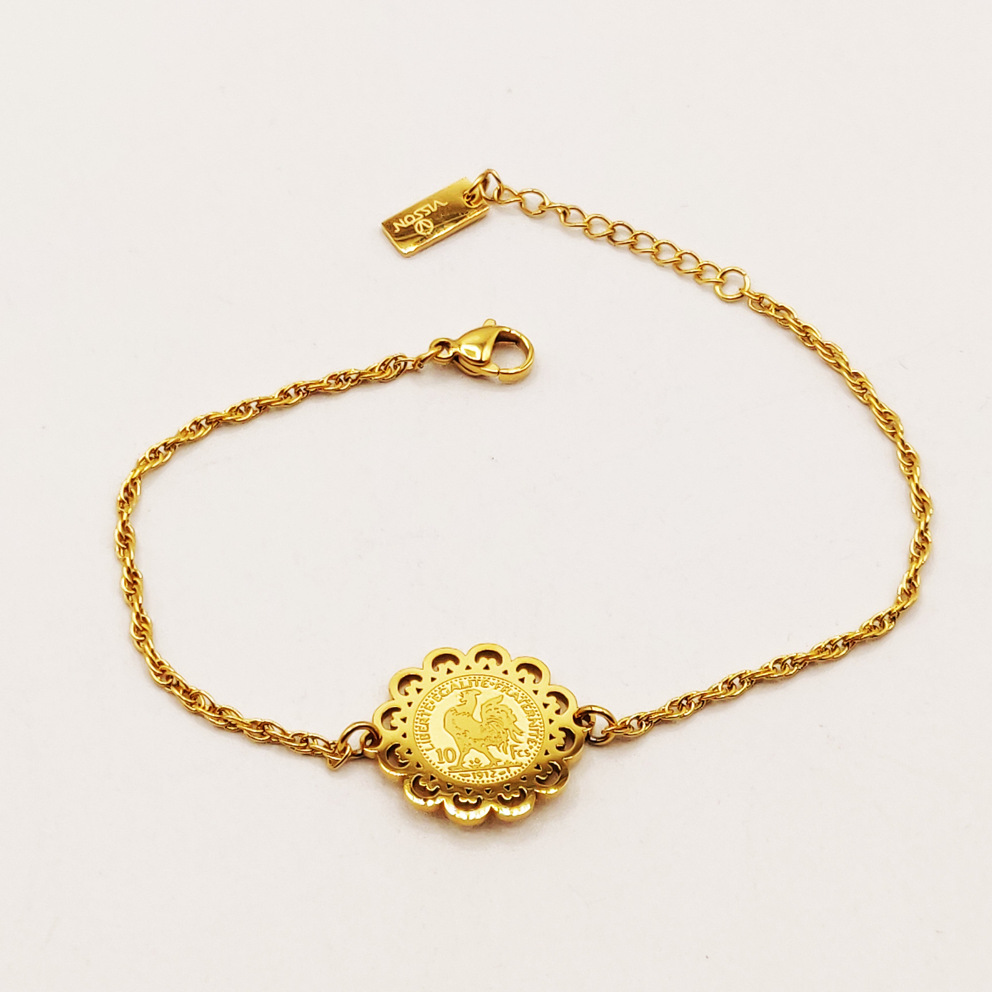 Bracelet Louise Coq Soleil Luxe