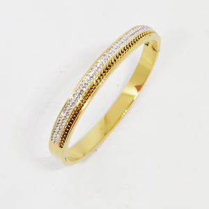 Bracelet Maille et Cristaux