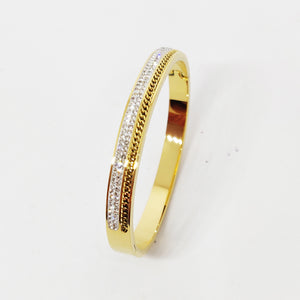 Bracelet Maille et Cristaux