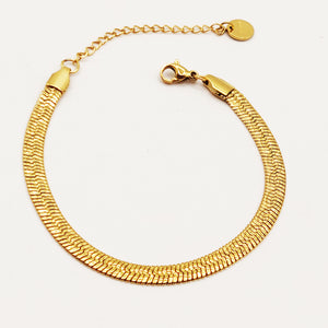 Bracelet Maille Motif Infinity