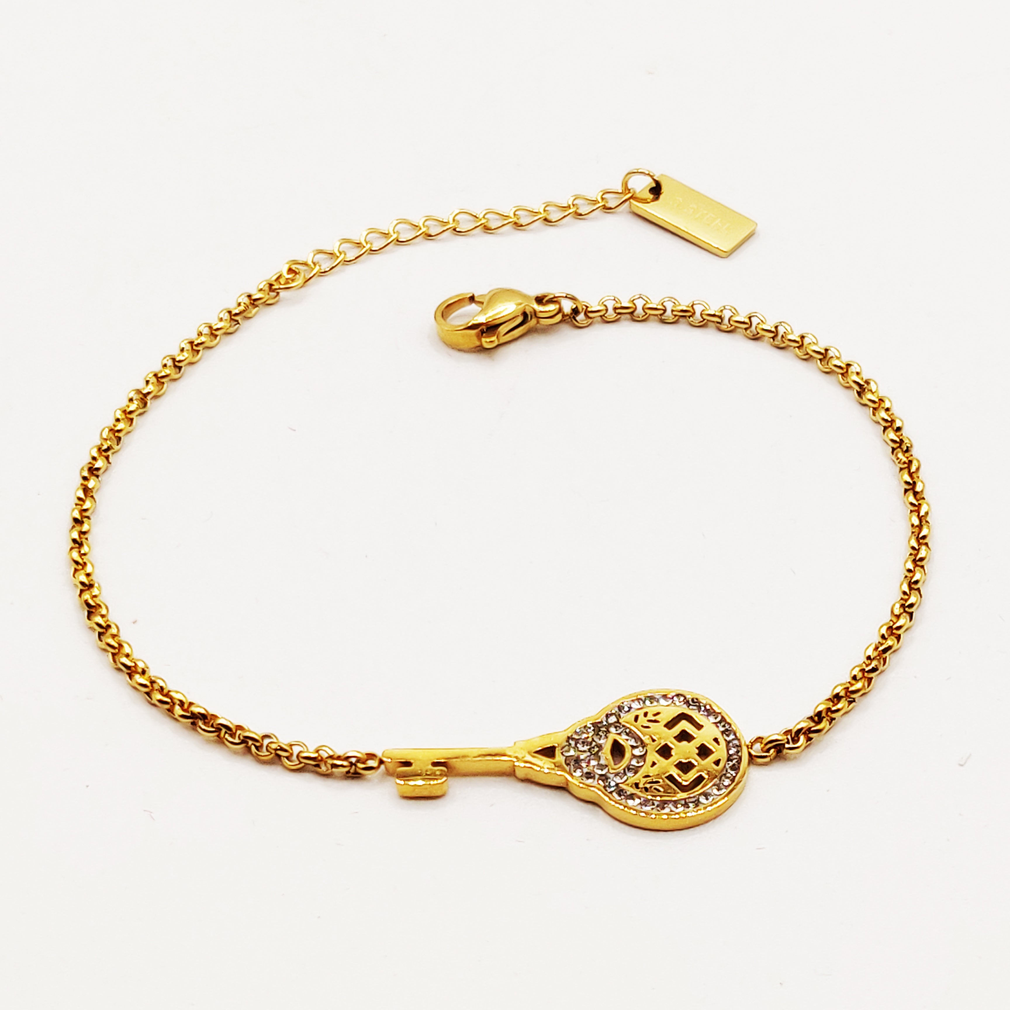 Bracelet Maillons Grande Clé Design Luxe
