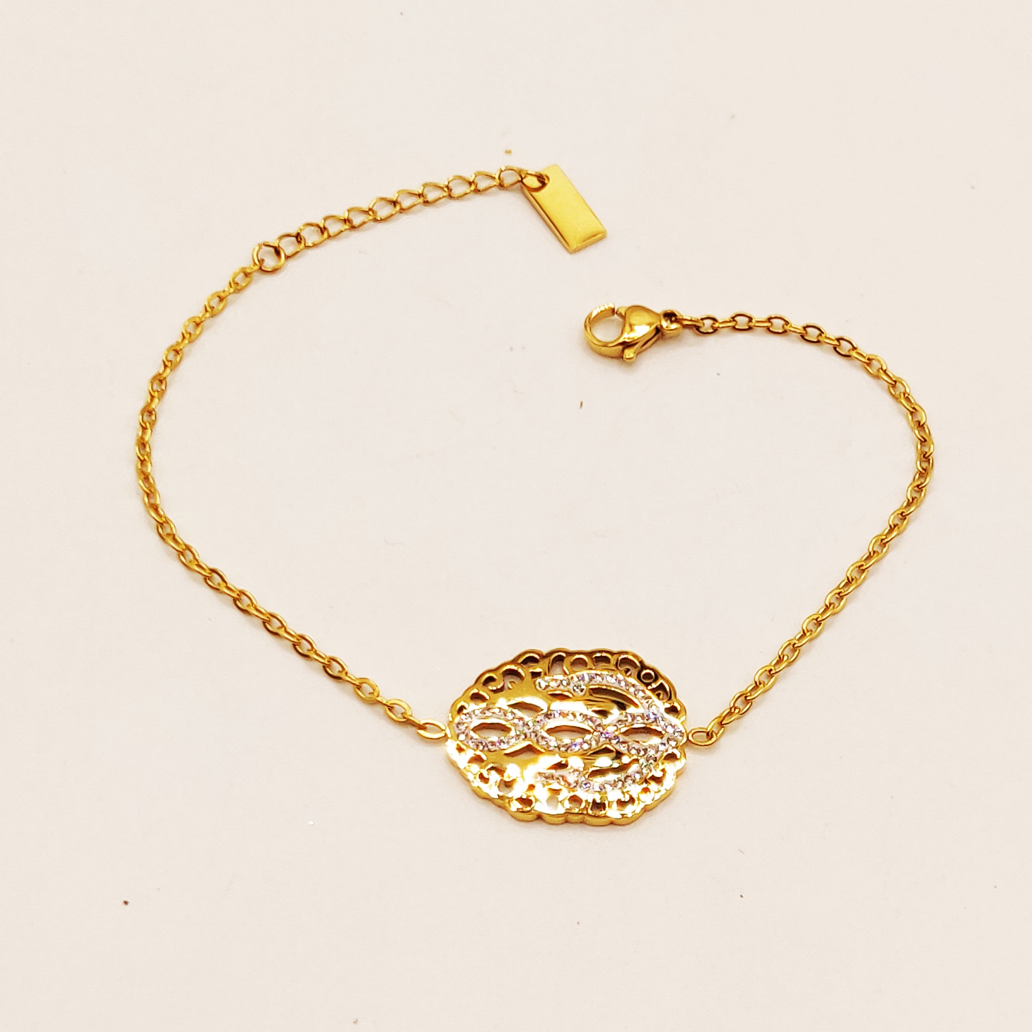 Bracelet Maillons Infinity Oriental Luxe