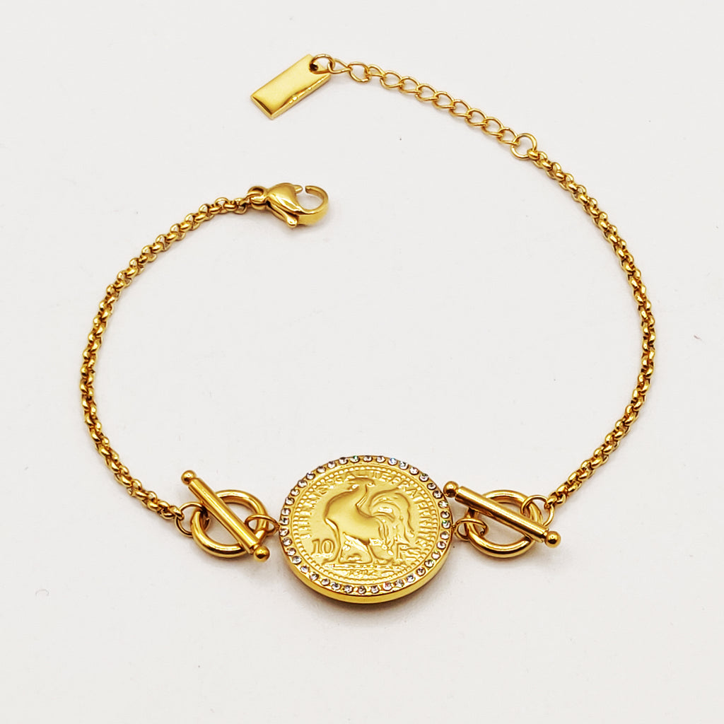 Bracelet Maillons Louise Coq Luxe