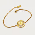 Bracelet Maillons Louise Triple Cercles Luxe
