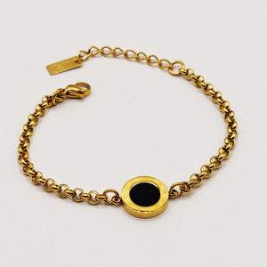 Bracelet Maillons Pendentif Romain Luxe