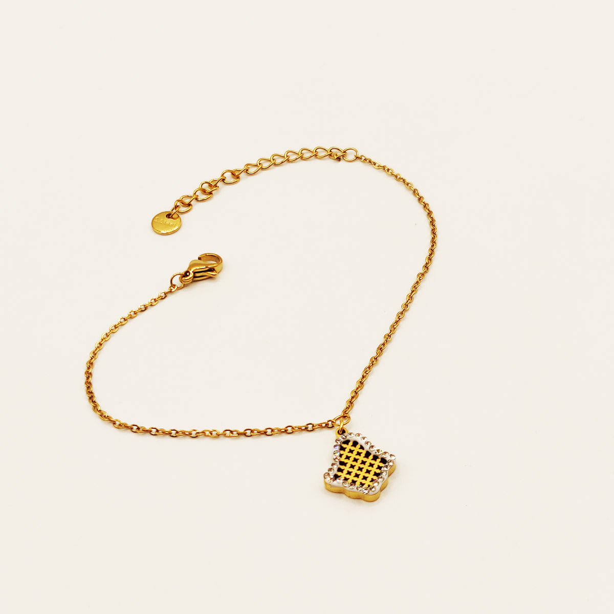 Bracelet Main de Fatma Intérieur Multi Trèfles