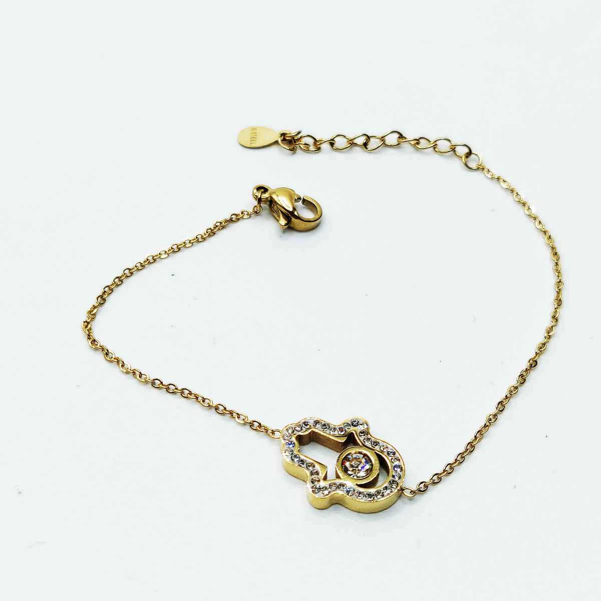 Bracelet Main de Fatma Tour Cristaux