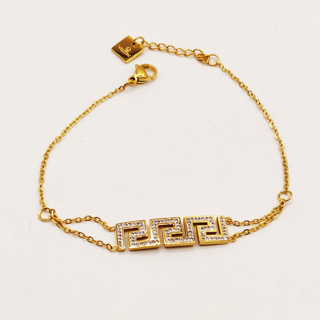 Bracelet Motif V Luxe