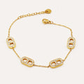 Bracelet Multi CD Luxe Cristaux Simple