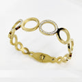 Bracelet Multi Cercles Cristaux