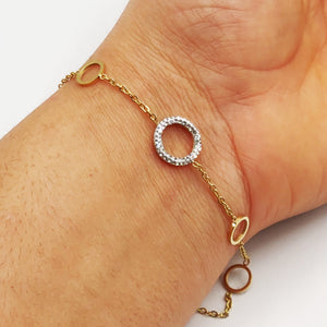 Bracelet Multi Cercles Luxe