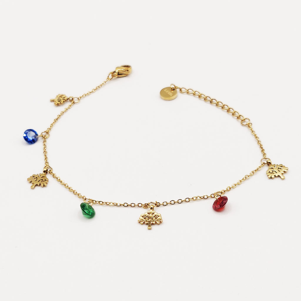 Bracelet Multi Eden et Cristaux Multicolores