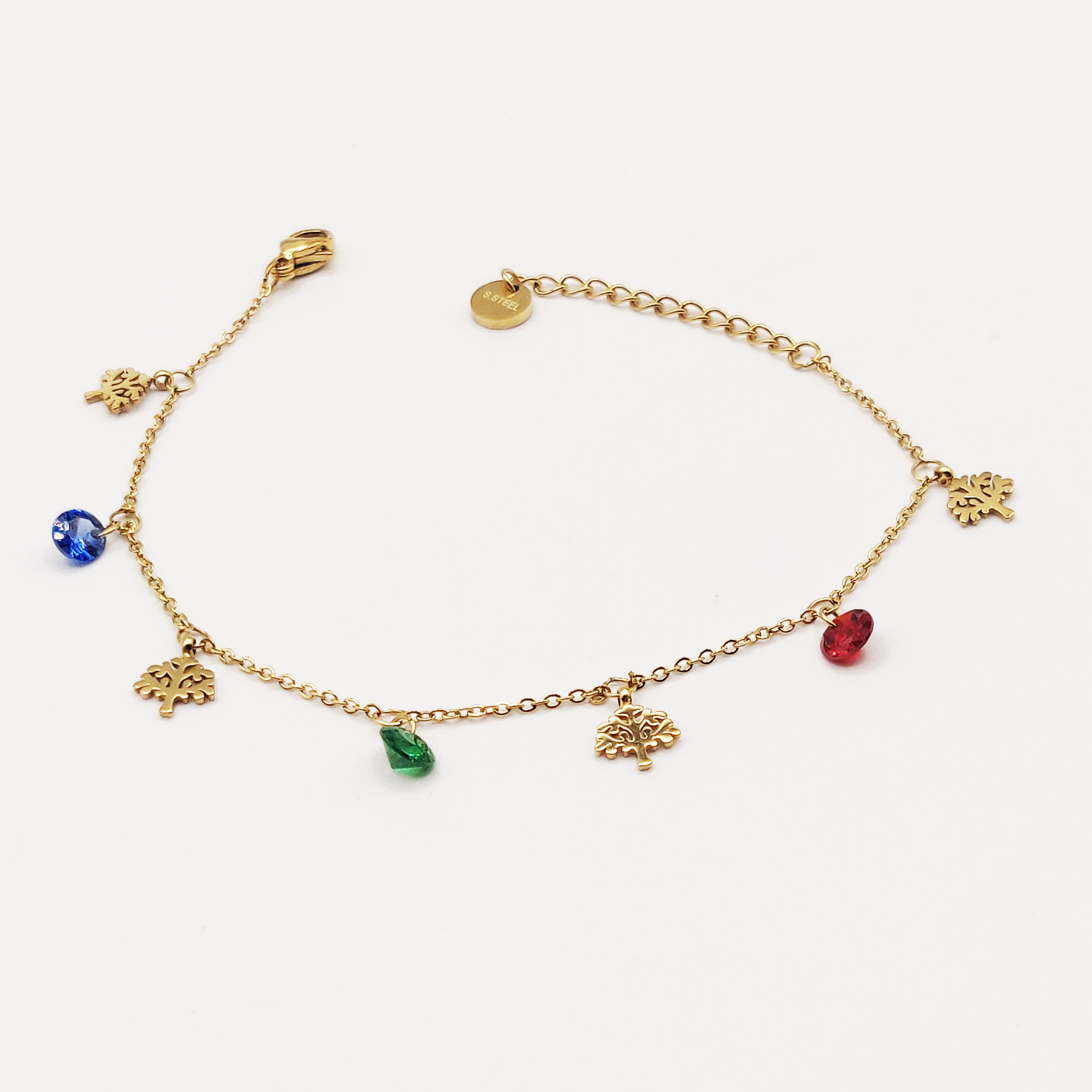 Bracelet Multi Eden et Cristaux Multicolores