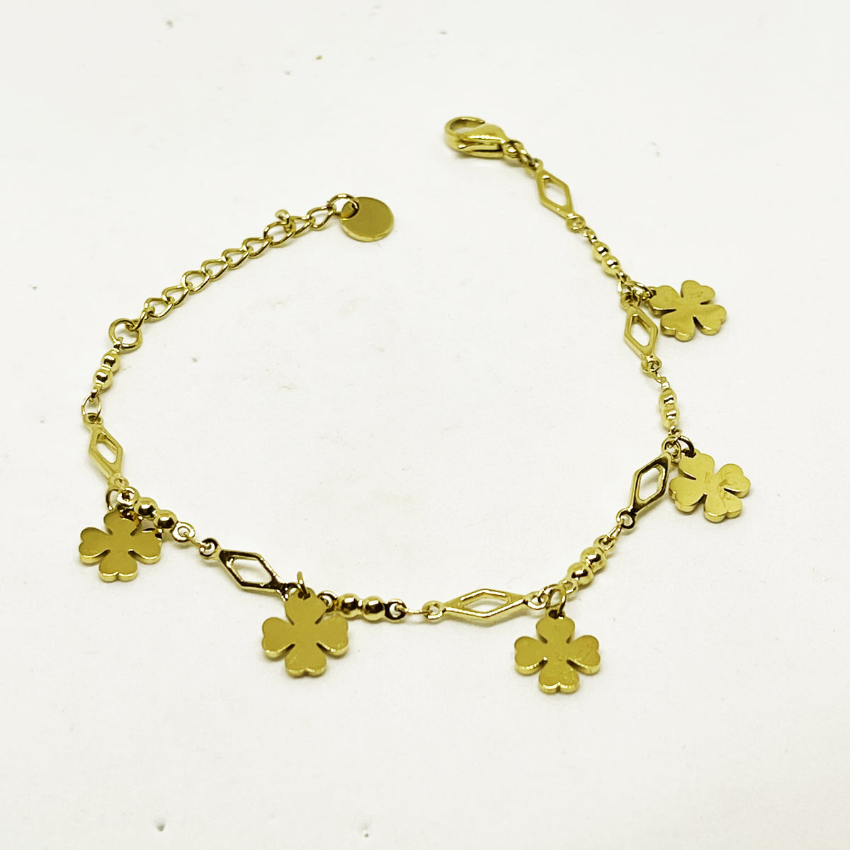 Bracelet Multi Trèfles à 4 Feuilles Simple