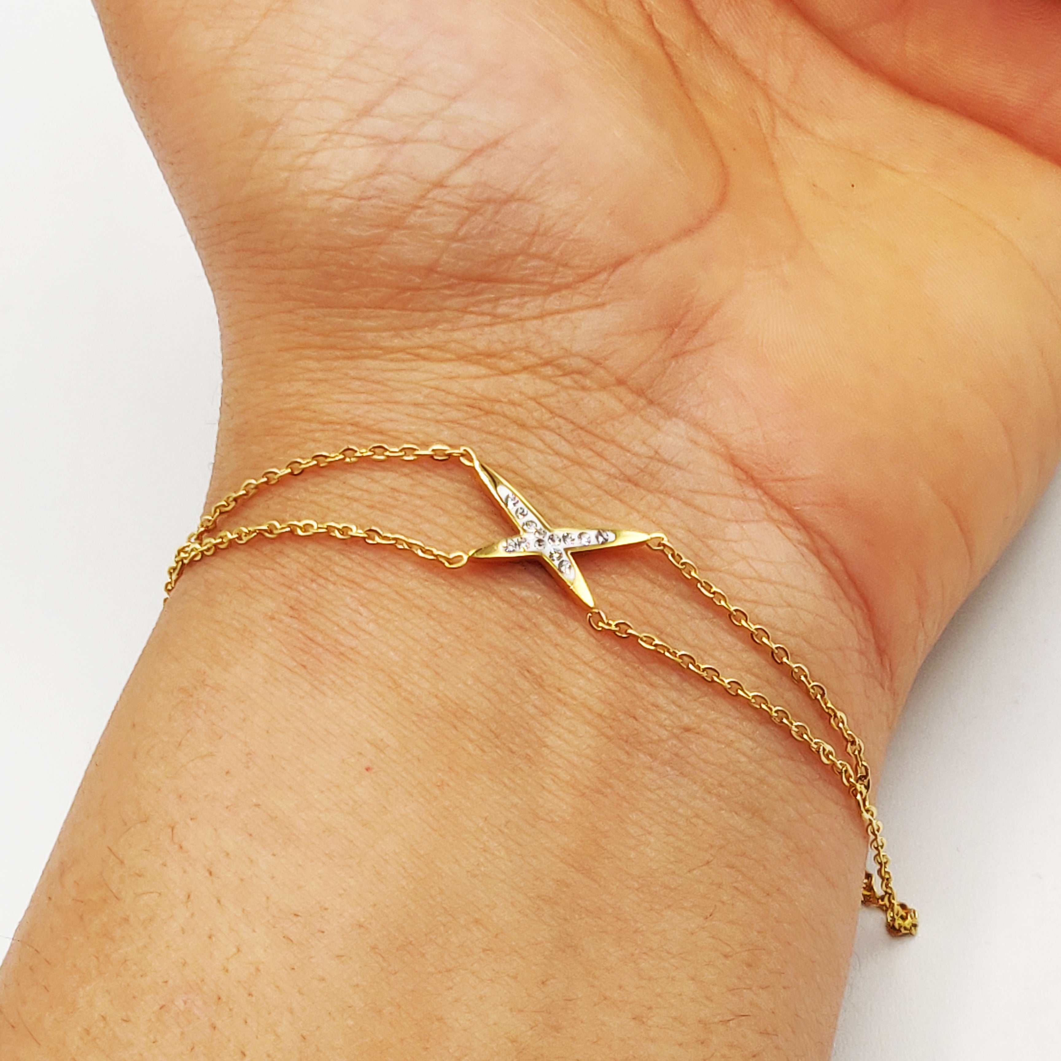 Bracelet Multi X Luxe Cristaux